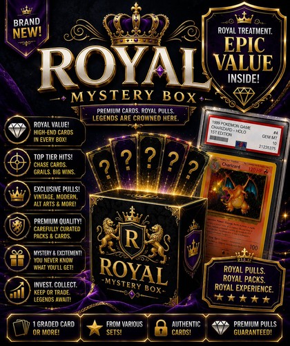 Pokémon tcg royal mystery - mystery, box