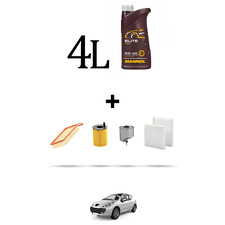 HOFFCAR Kit tagliando 4 FILTRI