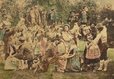 Village Fête UK c1860 Foto