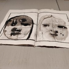  Alessandro Verdi , opera d arte pezzo unico.  Quaderno dell artista .