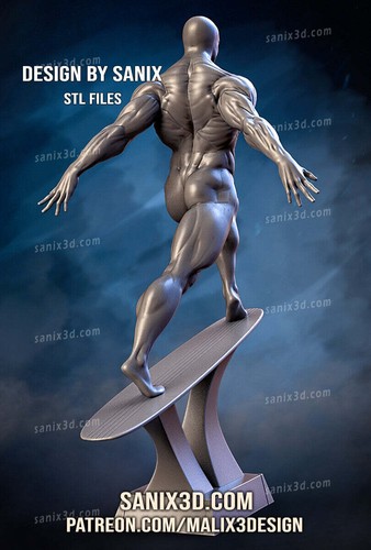 Statua silver surfer - statua,