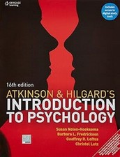 Atkinson & Hilgard’s Introduction Psychology 16th INTL ED "Free Ship from USA"