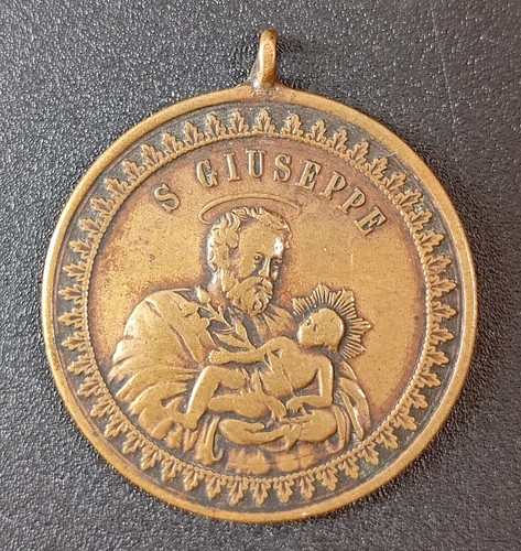 Medaglia votiva devozionale - medaglia,