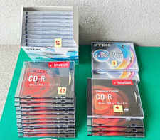 LOTTO di n.20 DVD + 29 CD nuovi +23 Contenitori -( TDK-SONY -IMATION - VERBATIM)