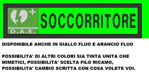 Toppa patch soccorritore - , dae