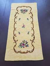 Tappeto multicolore lana punto