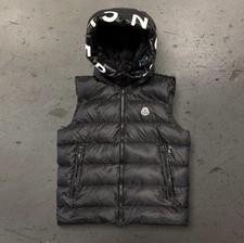 Gilet Moncler nero imbottito