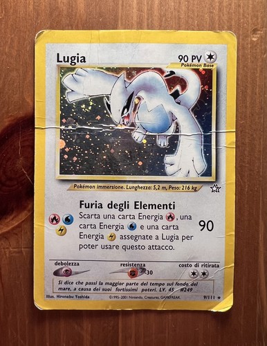Lugia 111 neo genesis - neo, holo