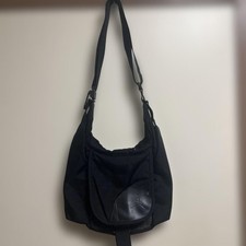 Borsa a tracolla Overland made in USA vintage anni 90-00 in pelle usata