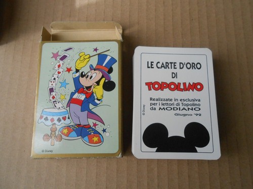 Topolino carte gioco - carte,