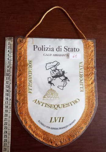 Gagliardetto polizia stato - gagliardetto,