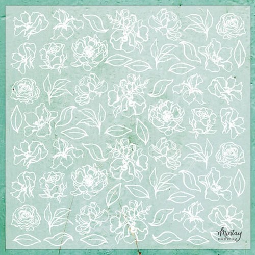 Carta vellum flower - vellum,