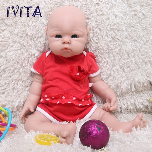 Ivita silicone baby - silicone, doll