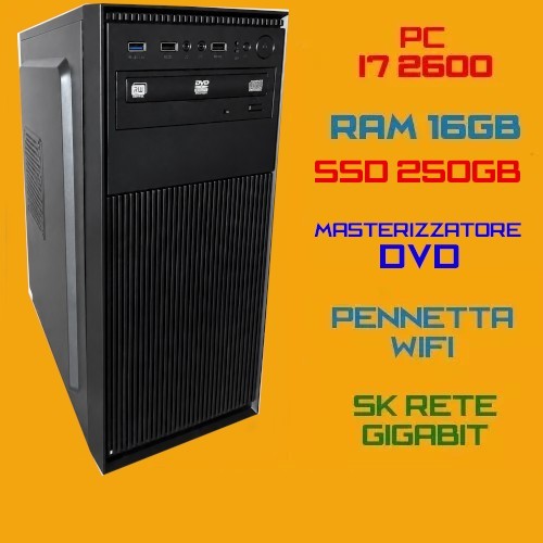 Computer fisso cpu intel i7 - pc,