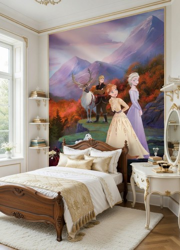Disney frozen murale - disney,