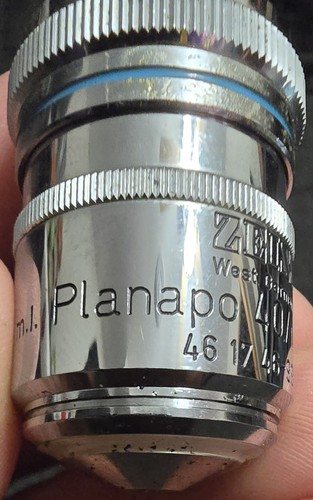 Zeiss obiettivo microscopio - zeiss,