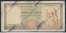 °°° ITALIA - 50000 LIRE