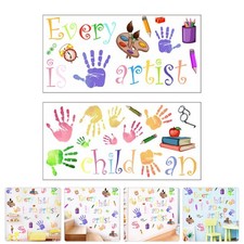  2 Fogli Adesivi Murali