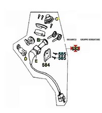 00168932 SERRATURE KYMCO BET E