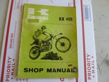 1975 Kawasaki KX400 shop