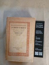 SHAKESPEARE La tragedia di Macbeth Fratelli Bocca 1922