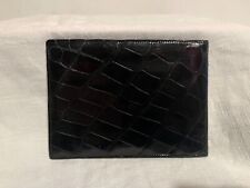 portafoglio vintage coccodrillo uomo colore nero