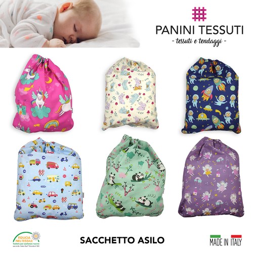 Sacchetto asilo nido 100 - asilo,