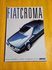 Fiat Croma Vintage Brochure