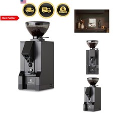 Macinacaffè Espresso Acciaio Fresa Dosaggio Manuale Stepless Nero