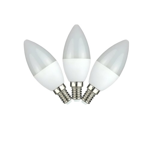 Lampada led candela oliva - 6w,