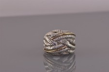 Sterling Silver & 14k Gold