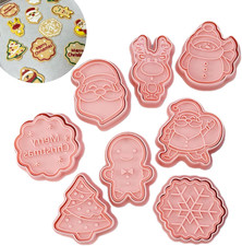 8 Pezzi Formine per Biscotti