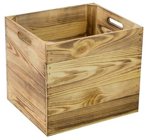 Cassetta legno fiammato - in,