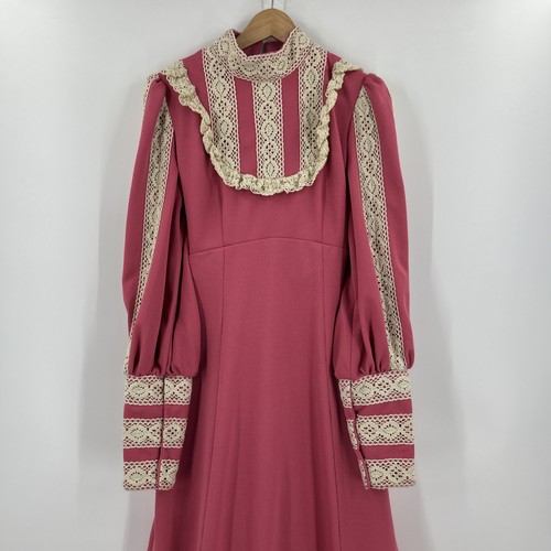 Maxi abito prateria - , vintage