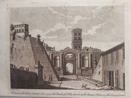 Rara incisione roma - rara, porta