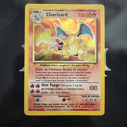 Pokémon charizard 102 base - pokémon,