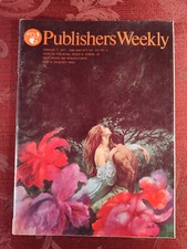 Rare PUBLISHERS WEEKLY Magazine February 7 1977  Kathleen Woodiwiss Harold Hayes