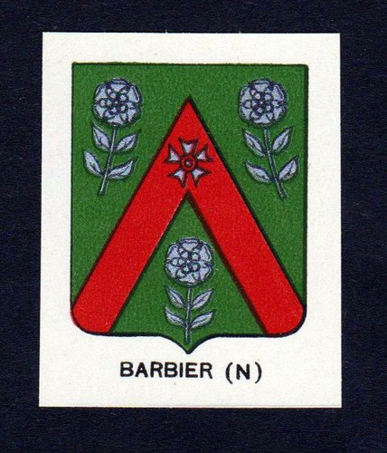 Circa 1880 barbiere - circa, stemma
