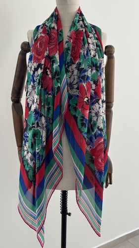 Foulard soie celine motif - soie,