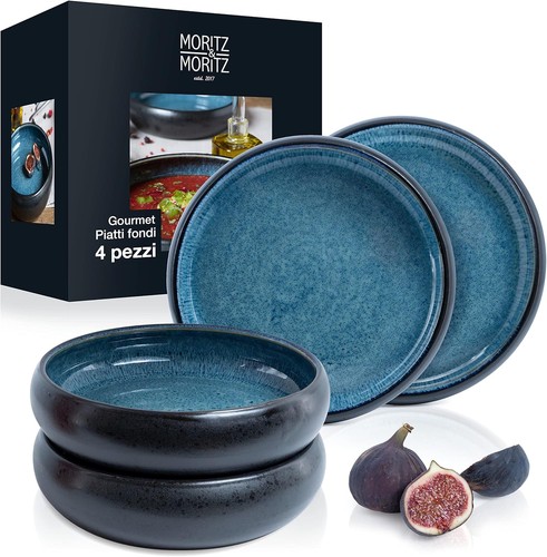 Set ciotole fondo gres 19 - set,