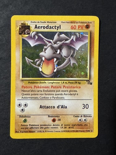 Pokemon aerodactyl holo - pokemon,