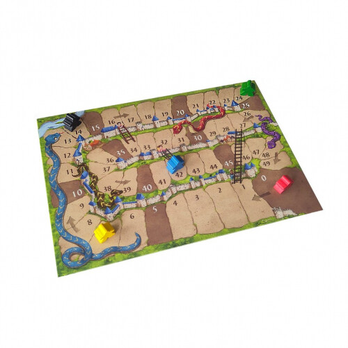 Carcassonne serpenti e scale - carcassonne,