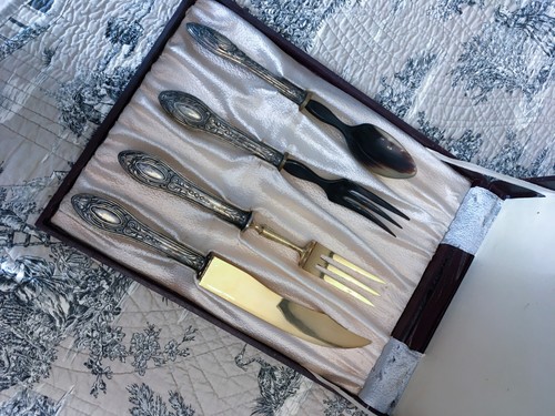 Set posate portata - portata, argento