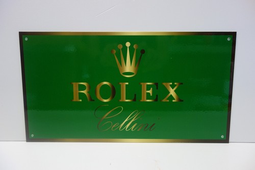 Insegna smaltata rolex cellini - smaltata,