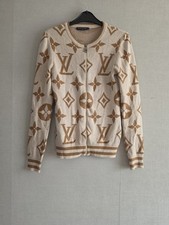 Cardigan LV beige/abbronzatura