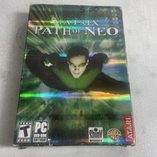 NUOVISSIMA scatola The Matrix Path of Neo (PC DVD-ROM) SIGILLATA in fabbrica