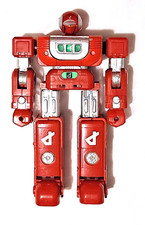Figurina Bandai Vintage Red Gamma Gladiator Albegas Voltron 2 II Godaikin 1983