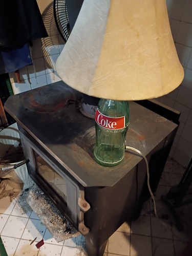 Lampada bottiglia coca cola - lampada,