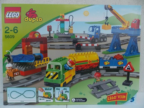 Cargo train set - cargo, lego