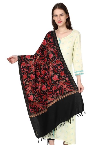 Paisley lana jamavar scialle - lana,